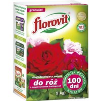 Удобрение Florovit Для роз и цветущих кустарников 100 дней (1 кг)