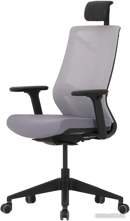 Офисное кресло Chair Meister Nature II 3D с подлокотниками слайдер (черный/серый)