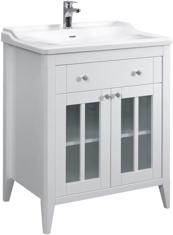 

Belux Тумба под умывальник Дуглас ЭКО Н 70-01 (18, белый матовый)