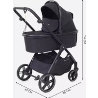 Универсальная коляска Rant Basic Wave RA162 (2 в 1, black)