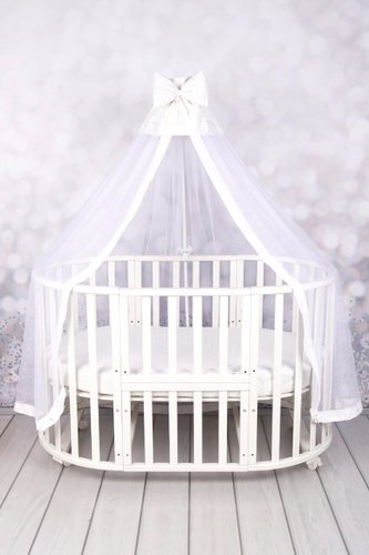 Балдахин на кроватку Amarobaby Moonlight AMARO-553015-M (белый)