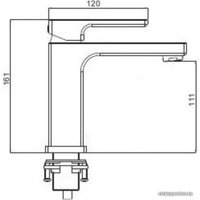 Смеситель Vieir V393511-F