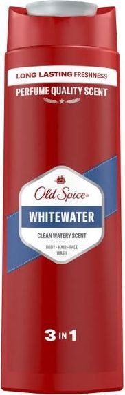 Old Spice Гель для душа + шампунь 3 в 1 Whitewater 400 мл