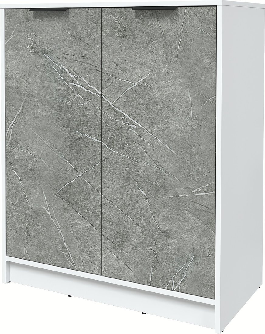 

Тумба Интерлиния Концепт КТ-Т84 Глосс (белый платинум/керамика)