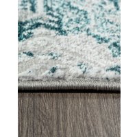 Ковер для жилой комнаты Merinos Palermo F281-OVAL-GRAY (1x2)
