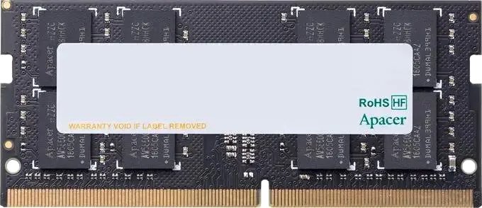 

Оперативная память Apacer AS32GGB26CRBBGH 32ГБ DDR4 SODIMM 2666 МГц ES.32G2V.PRI