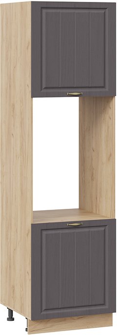 

Шкаф напольный Трия Лина 1П6 (дуб крафт золотой/графит)