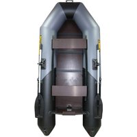 Моторно-гребная лодка Муссон 2800 СК LIGHT (серый/черный)
