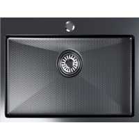Кухонная мойка Berge 6050 Decor premium Nano Black (черный)