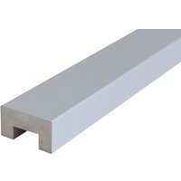 Интерьерная рейка Albico 2800x40x22 (серый глянцевый)