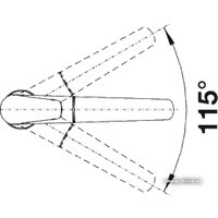 Смеситель Blanco Felisa-S антрацит (520338)