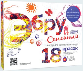 Набор для рисования Ebru Profi Эбру Новый семейный 01013