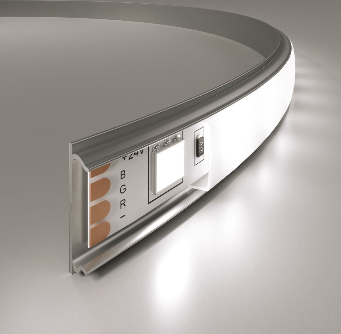 

Алюминиевый профиль Elektrostandard LL-2-ALP012 a043144