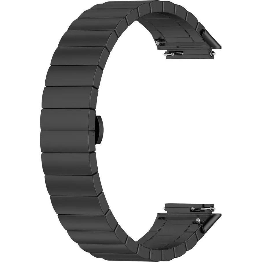 

Браслет Rumi Snake металлический блочный для Huawei Band 7 (черный)