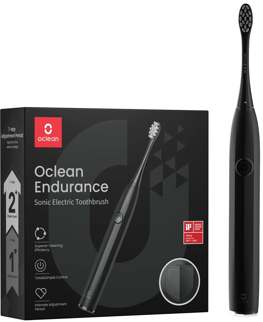 

Электрическая зубная щетка Oclean Endurance Electric Toothbrush (черный)