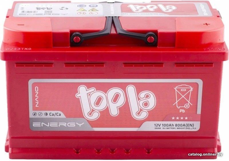 Автомобильный аккумулятор Topla Energy (100 А/ч) (108000)