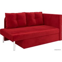 Тахта Мебель-АРС Алиса (бархат, красный star velvet 3 dark red)