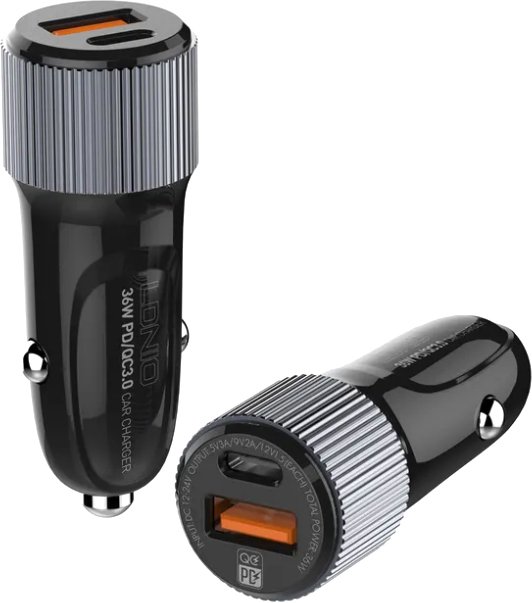 

Автомобильное зарядное LDNIO C510Q (с кабелем USB Type-C)