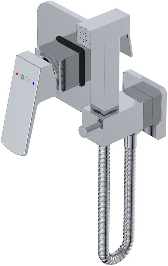 

Смеситель с лейкой для биде AV Engineering AVNEO2-A170-147