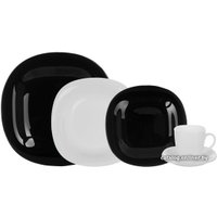 Столовый сервиз Luminarc Carine Black White N1500