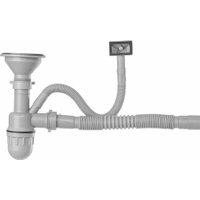 Кухонная мойка Saniteco 8060S-L (с сифоном)