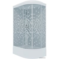 Душевая кабина Triton Коралл В3 120x80 L (мозаика)