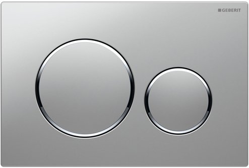 Панель смыва Geberit Sigma 20 115.882.KN.1 (матовый хром/глянцевый хром)