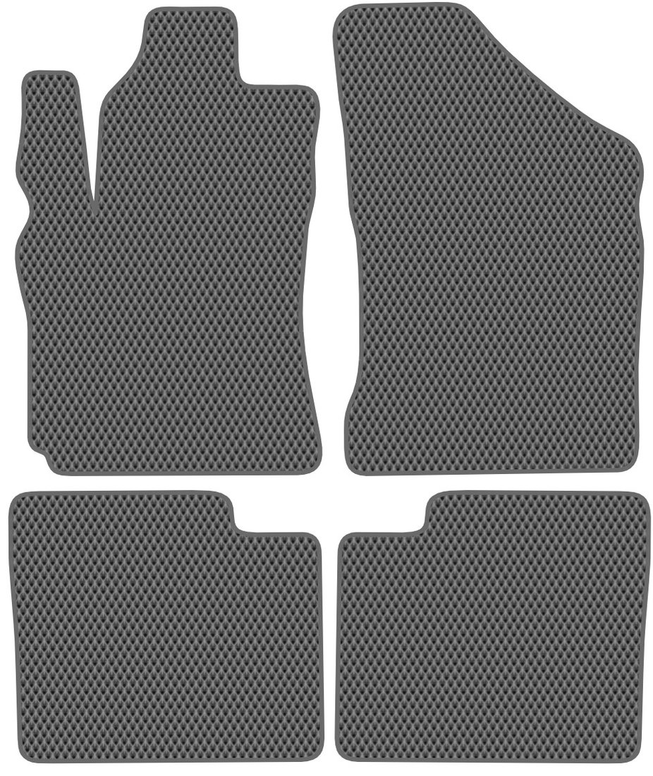 

Комплект ковриков для авто Alicosta Great Wall Coolbear (хэтчбек 5 дв) 2009 - 2012 (серый, ромб)