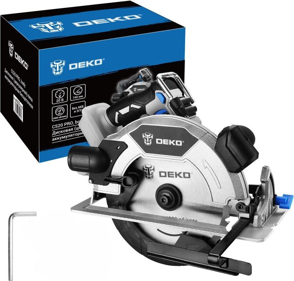 

Дисковая (циркулярная) пила Deko CS20 PRO 084-1156 084-1156 (без АКБ)