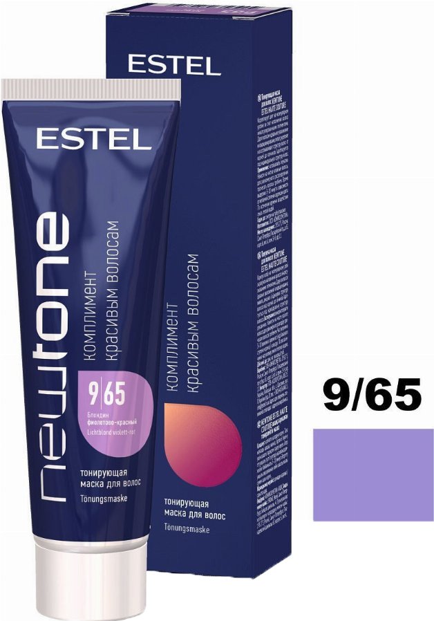 

Оттеночная маска Estel Professional Newtone 9/65 Блондин фиолетово-красный 60 мл