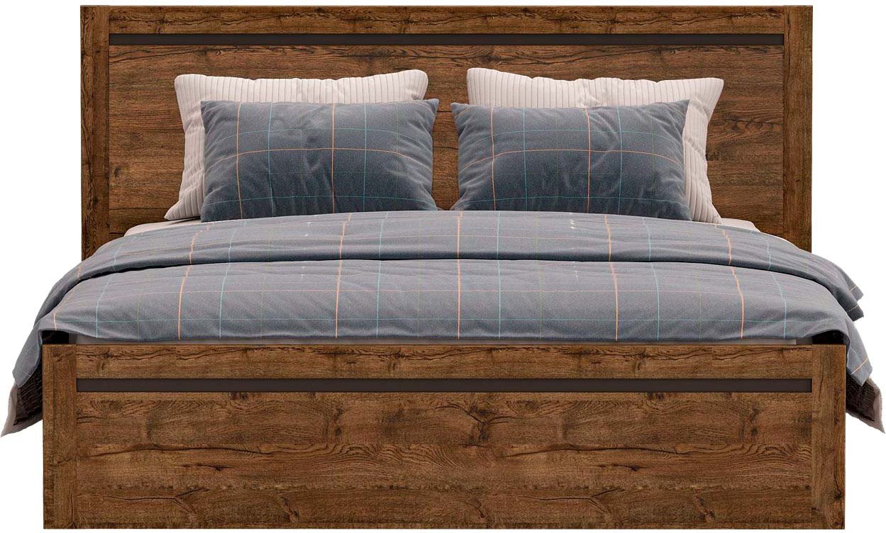 Кровать Black Red White Kada S404-LOZ160x200 подъемным механизмом (дуб april)