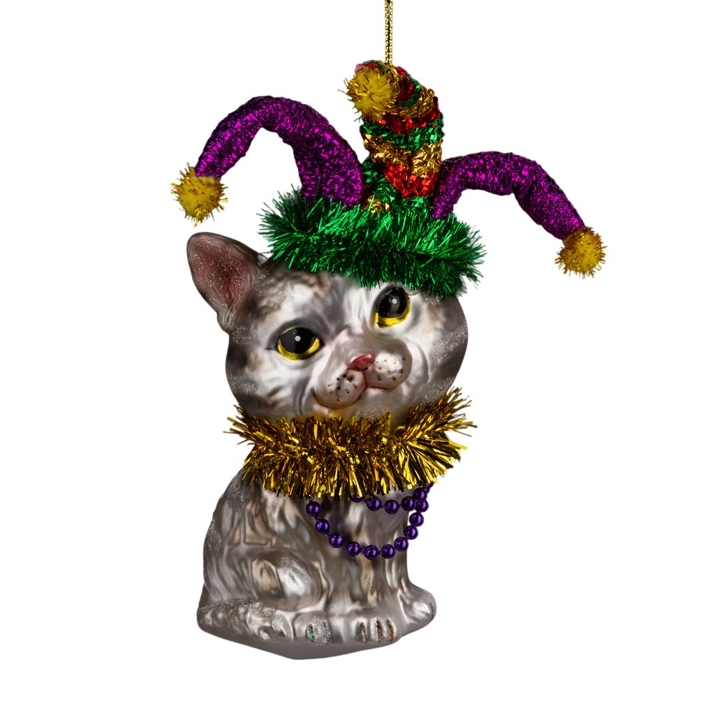 Елочная игрушка Erich Krause Decor. Кошка на карнавале 64446