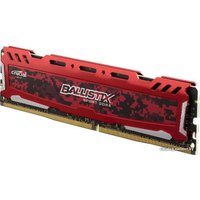 Оперативная память Crucial Ballistix Sport LT Red 16GB DDR4 PC4-19200 [BLS16G4D240FSE]