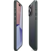 Чехол для телефона Spigen Thin Fit для iPhone 15 Pro Max ACS06548 (зеленый)