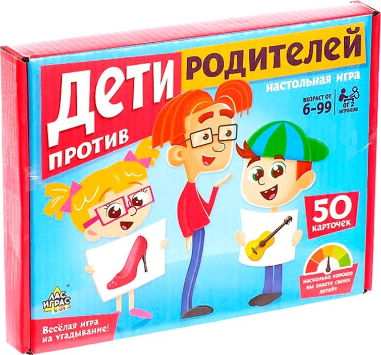 

Настольная игра Лас Играс Дети против родителей 4532730