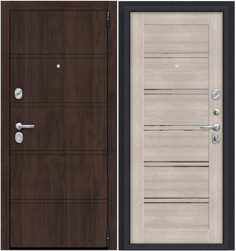 

Металлическая дверь el'Porta Porta R-3 8.П28 205x98R (almon 28/cappuccino veralinga)