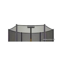 Батут Atlas Sport 140 см - 4.5ft (внешняя сетка, сливовый)