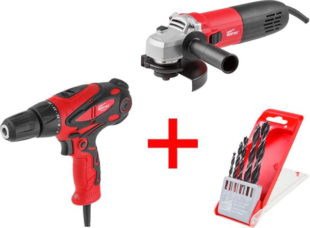 

Wortex DR1023D0029A4 (шуруповерт, болгарка, оснастка)