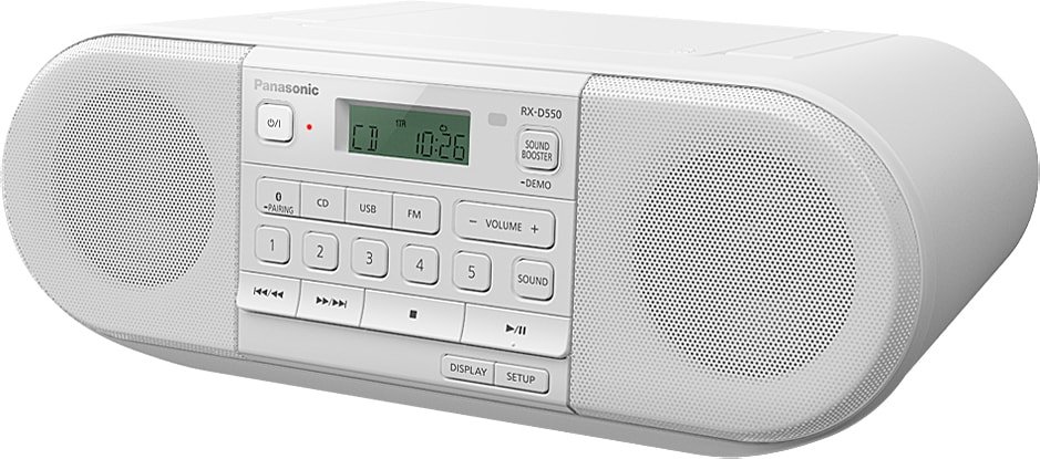 

Магнитола Panasonic RX-D550GS-W