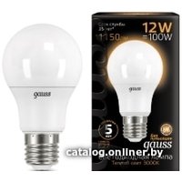 Светодиодная лампочка Gauss E27 12 Вт 3000K 102502112