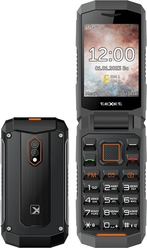 Кнопочный телефон TeXet TM-D411 (черный)
