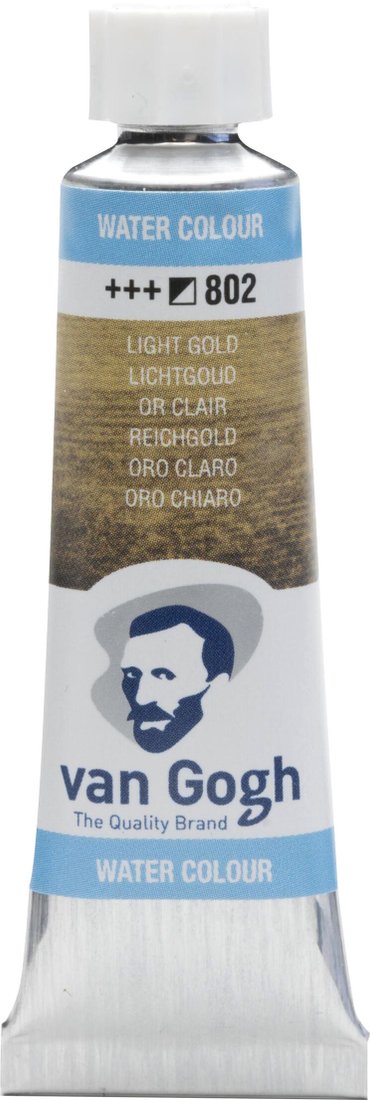 

Акварельная краска Van Gogh 802 20018021 (10мл, светлое золото)