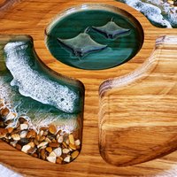 Менажница Wood_N_Sea Море со скатами