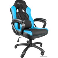 Игровое (геймерское) кресло Genesis Nitro 330/SX33 (черный/голубой)