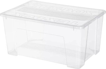 Ящик для хранения Econova Tex-Box 48 л 434207301 (бесцветный)