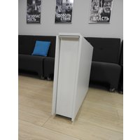 Стол-книга Stoloff Мечта 2280x850 (белый, опоры складные, углы закругленные с роликами и ручками)