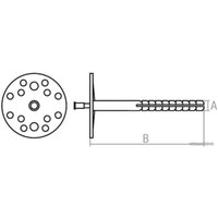 Дюбель для теплоизоляции Starfix SMW3-29025-500