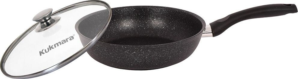 

Сковорода Kukmara смт24603а (темный мрамор)