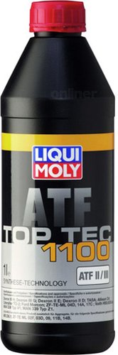 Трансмиссионное масло Liqui Moly ATF Top Tec 1100 1л