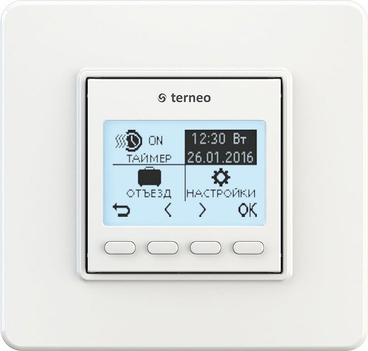 

Терморегулятор Terneo pro (белый)